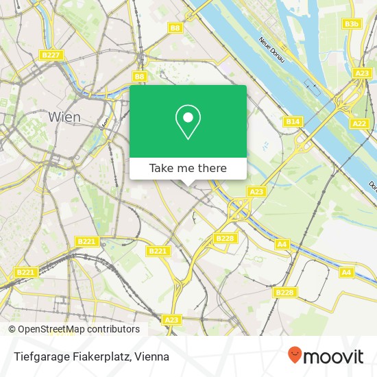 Tiefgarage Fiakerplatz map