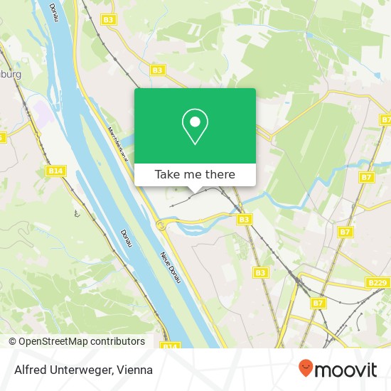 Alfred Unterweger map