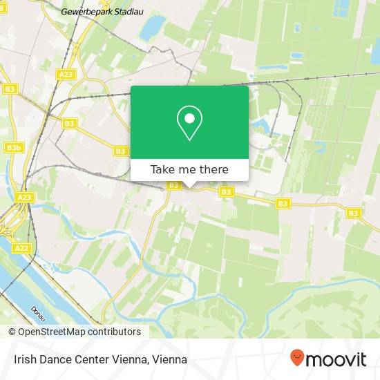 Irish Dance Center Vienna map