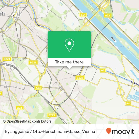 Eyzinggasse / Otto-Herschmann-Gasse map