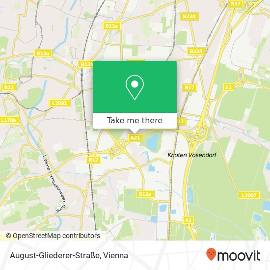 August-Gliederer-Straße map