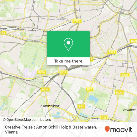 Creative Freizeit Anton Schill Holz & Bastelwaren map