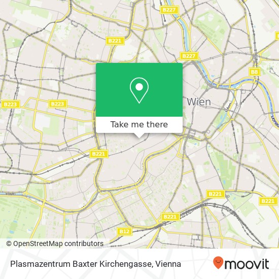 Plasmazentrum Baxter Kirchengasse map