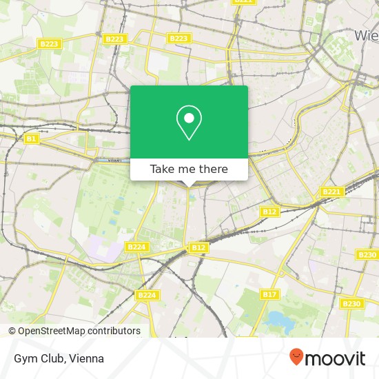 Gym Club map