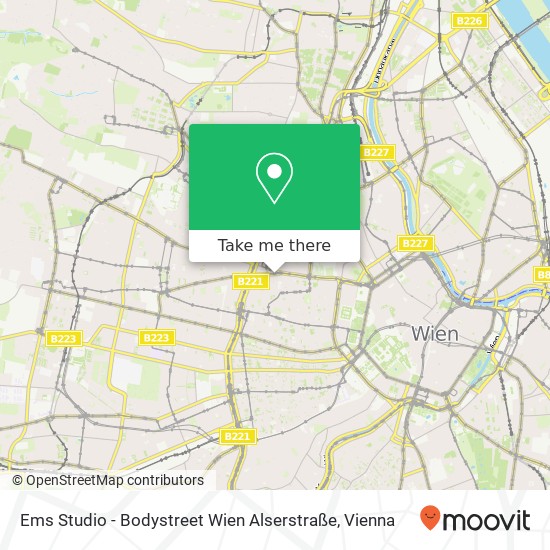 Ems Studio - Bodystreet Wien Alserstraße map