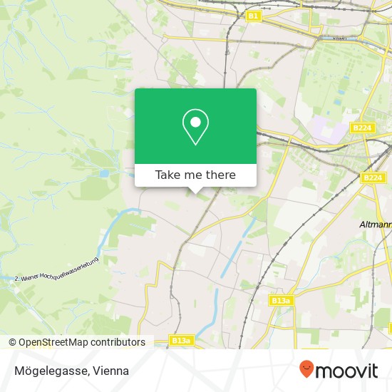 Mögelegasse map