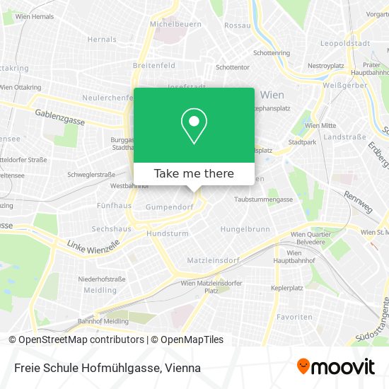 Freie Schule Hofmühlgasse map