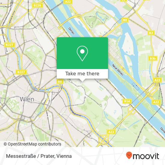 Messestraße / Prater map