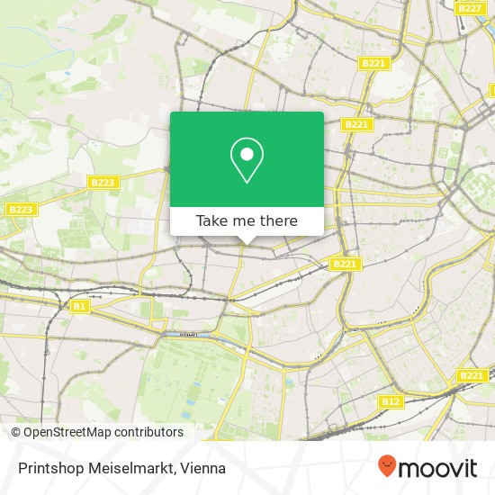 Printshop Meiselmarkt map