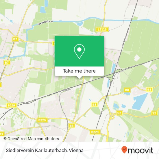 Siedlerverein Karllauterbach map