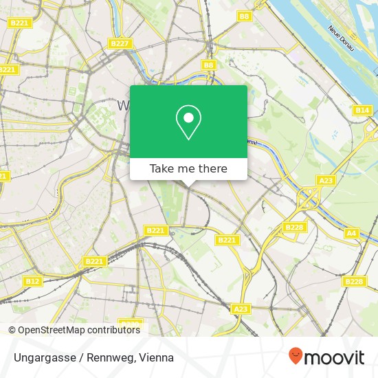 Ungargasse / Rennweg map