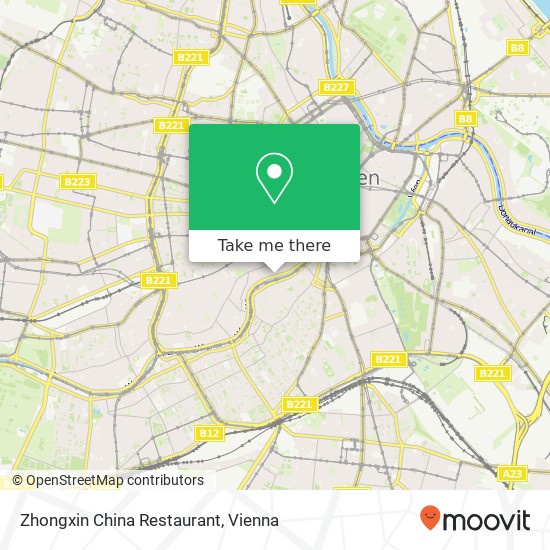 Zhongxin China Restaurant map