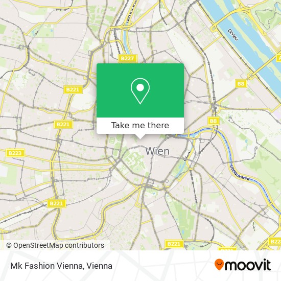 Mk Fashion Vienna map