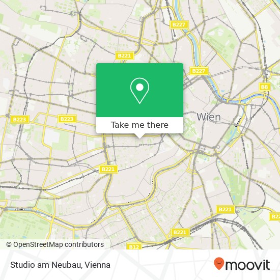 Studio am Neubau map