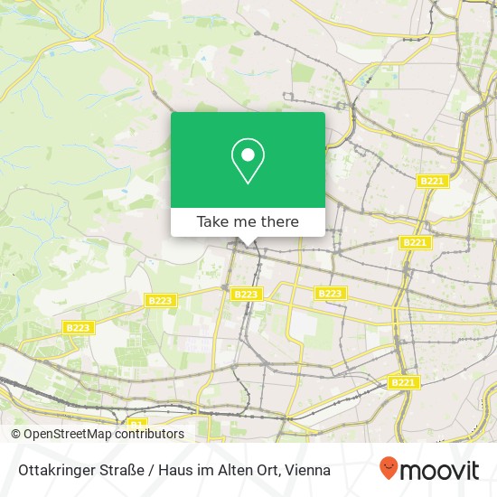 Ottakringer Straße / Haus im Alten Ort map