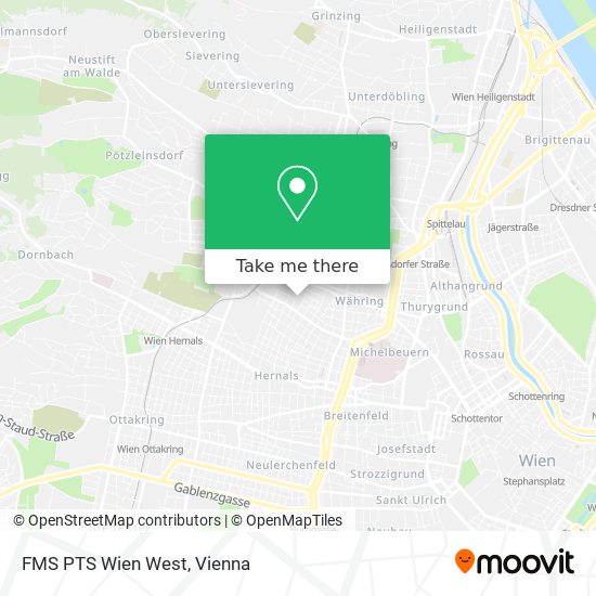 FMS PTS Wien West map