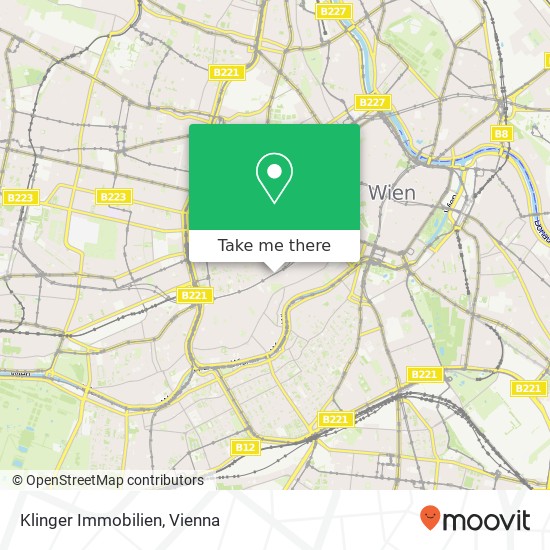 Klinger Immobilien map