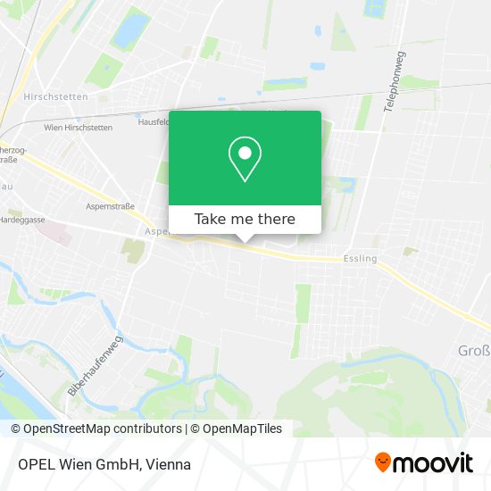 OPEL Wien GmbH map