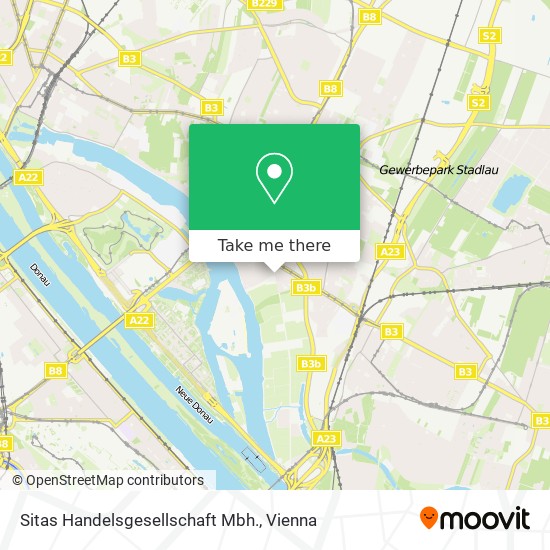 Sitas Handelsgesellschaft Mbh. map