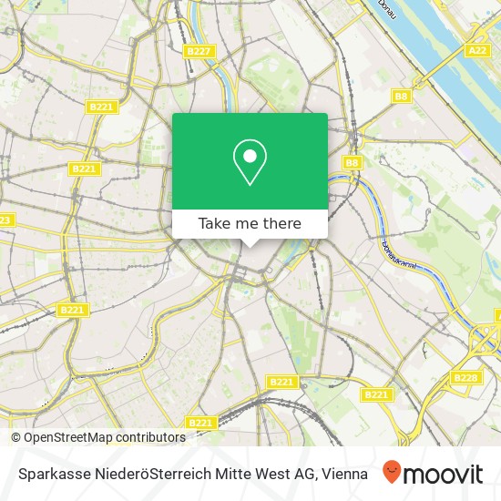 Sparkasse NiederöSterreich Mitte West AG map