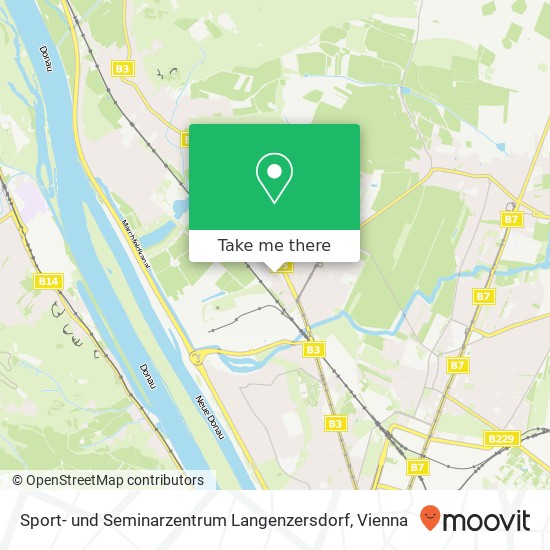 Sport- und Seminarzentrum Langenzersdorf map