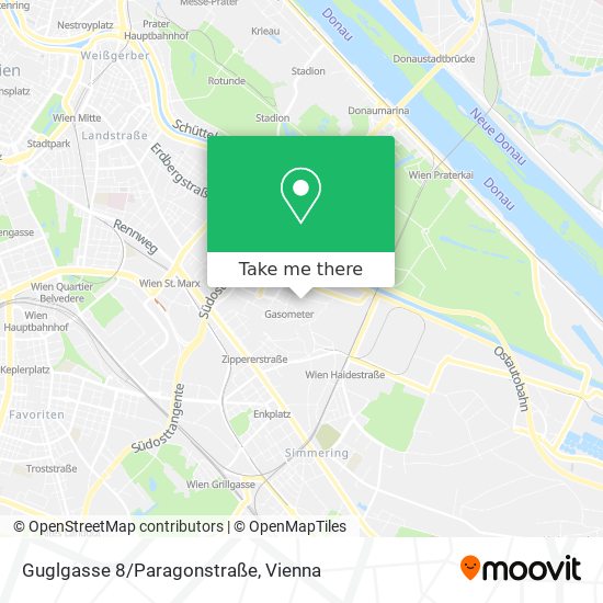 Guglgasse 8/Paragonstraße map