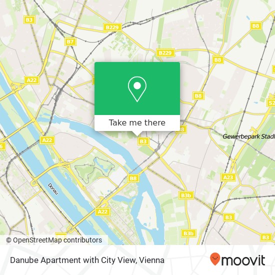 Danube Apartment with City View map