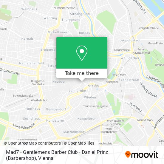 Mad7 - Gentlemens Barber Club - Daniel Prinz (Barbershop) map