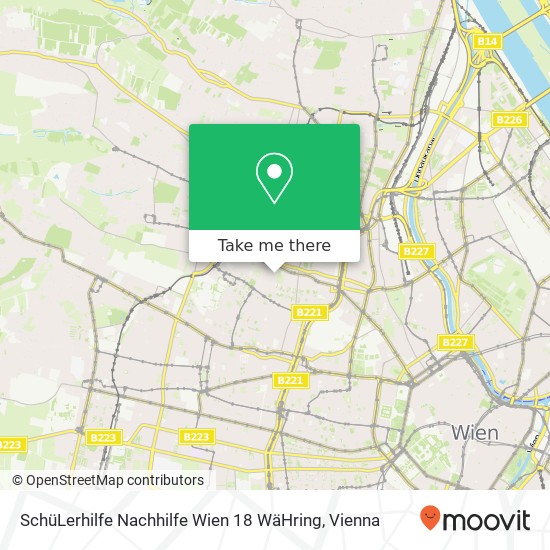 SchüLerhilfe Nachhilfe Wien 18 WäHring map