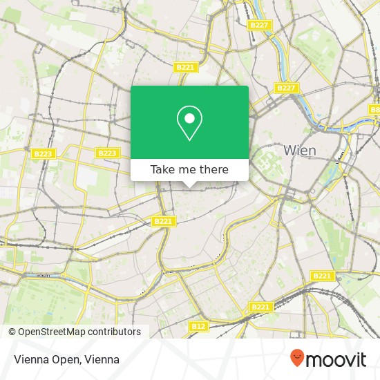 Vienna Open map