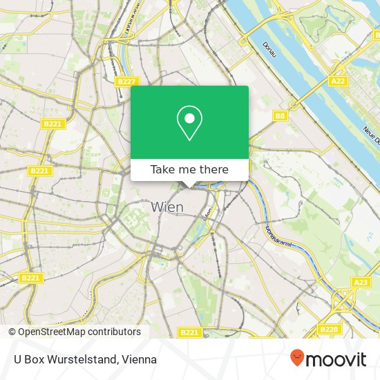 U Box Wurstelstand map