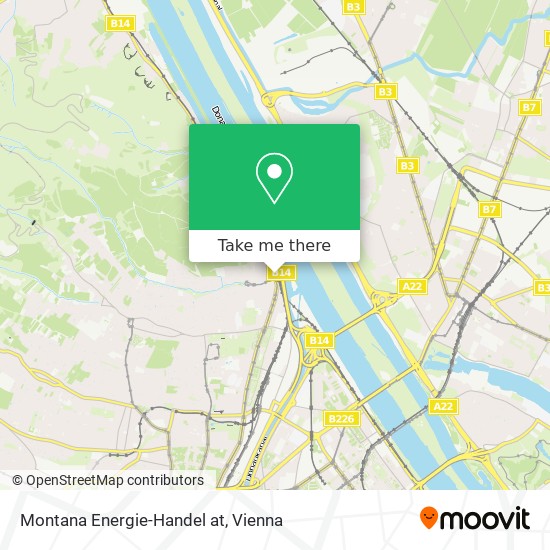 Montana Energie-Handel at map