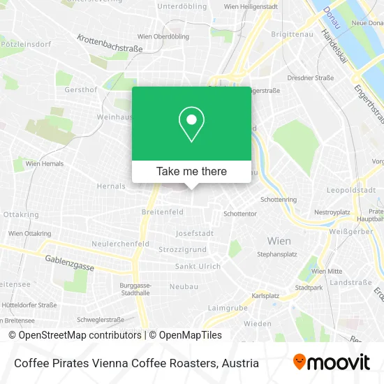 Coffee Pirates Vienna Coffee Roasters map