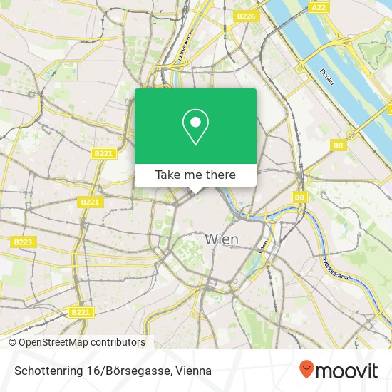 Schottenring 16/Börsegasse map