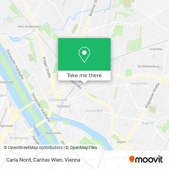 Carla Nord, Caritas Wien map