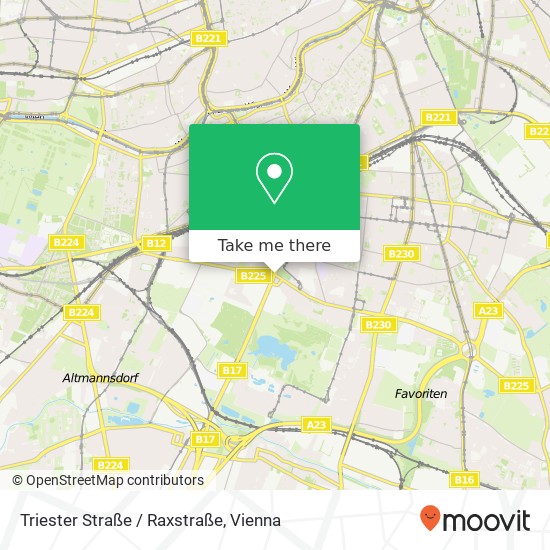 Triester Straße / Raxstraße map