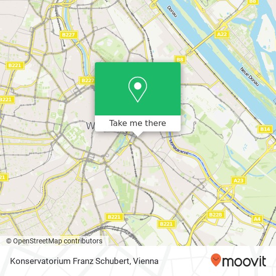 Konservatorium Franz Schubert map