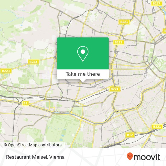 Restaurant Meisel map