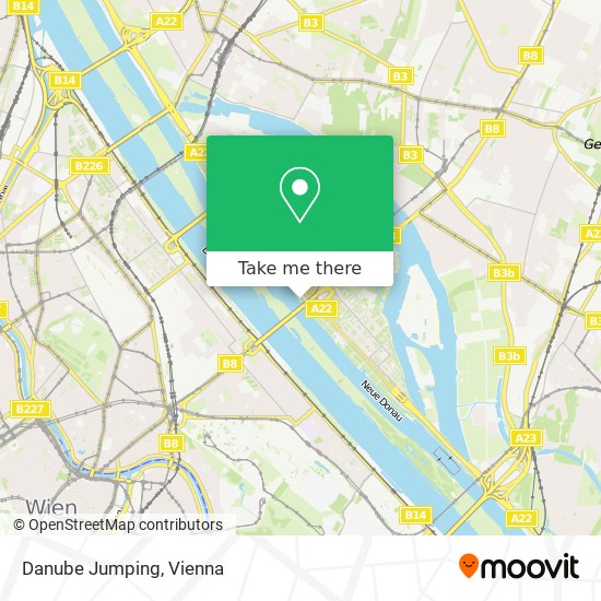 Danube Jumping map