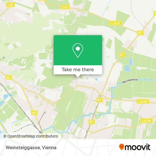 Weinsteiggasse map