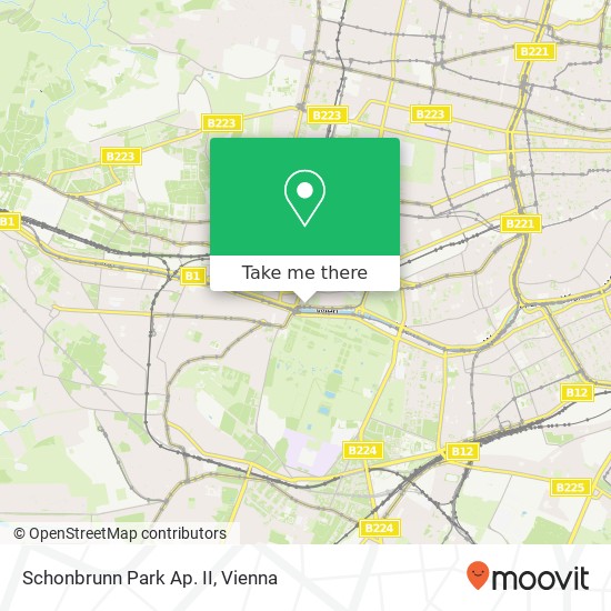 Schonbrunn Park Ap. II map