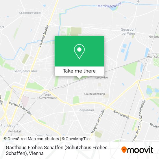 Gasthaus Frohes Schaffen (Schutzhaus Frohes Schaffen) map