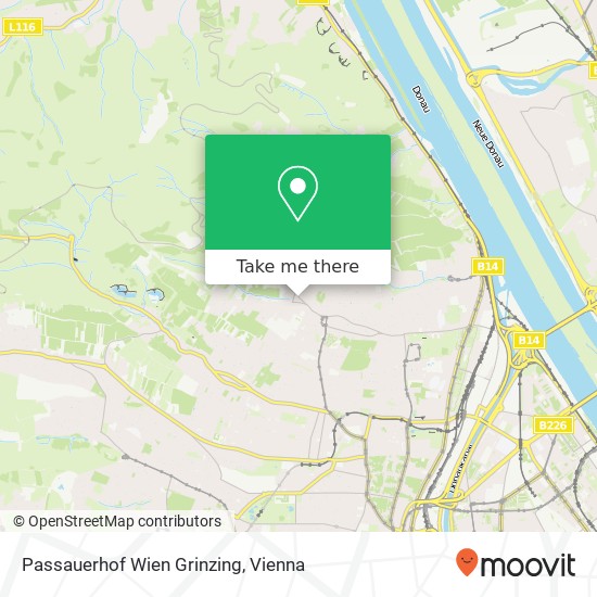 Passauerhof Wien Grinzing map
