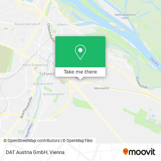 DAT Austria GmbH map