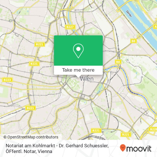 Notariat am Kohlmarkt - Dr. Gerhard Schuessler, ÖFfentl. Notar map