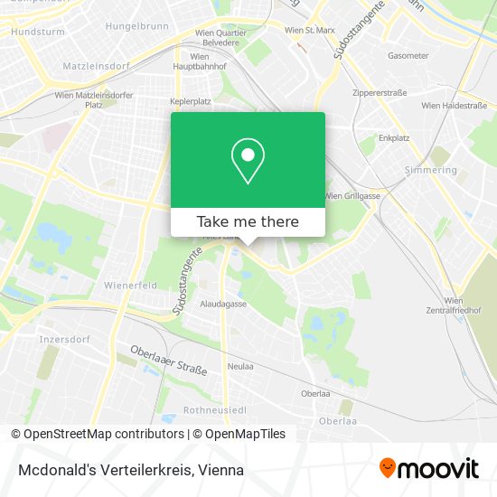 Mcdonald's Verteilerkreis map