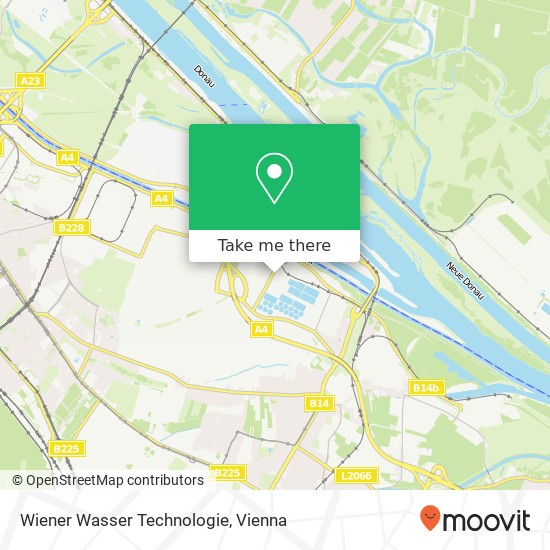 Wiener Wasser Technologie map