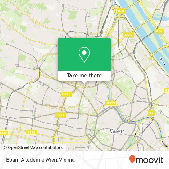 Ebam Akademie Wien map