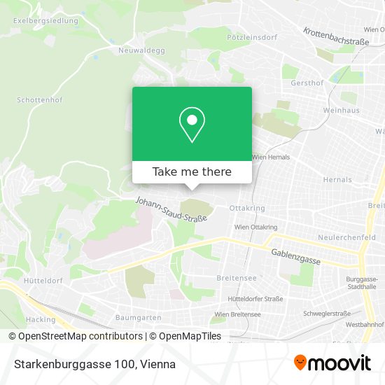 Starkenburggasse 100 map