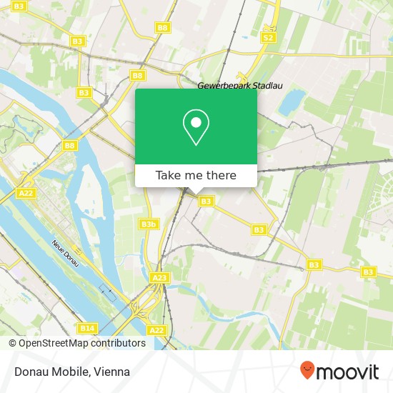 Donau Mobile map